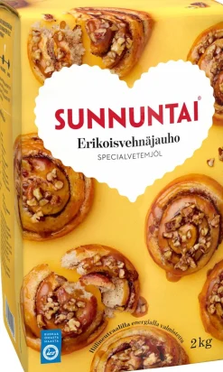 SUNNUNTAI ERIKOISVEHNÄJAUHO 2 KG