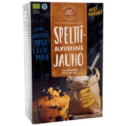 SUNSPELT LUOMU SPELT PUOLIKARKEA ALKUVEHNÄJAUHO 700 G