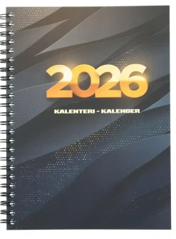 SUOMEN AIKA KALENTERI TIME A5 KIERRESIDOTTU