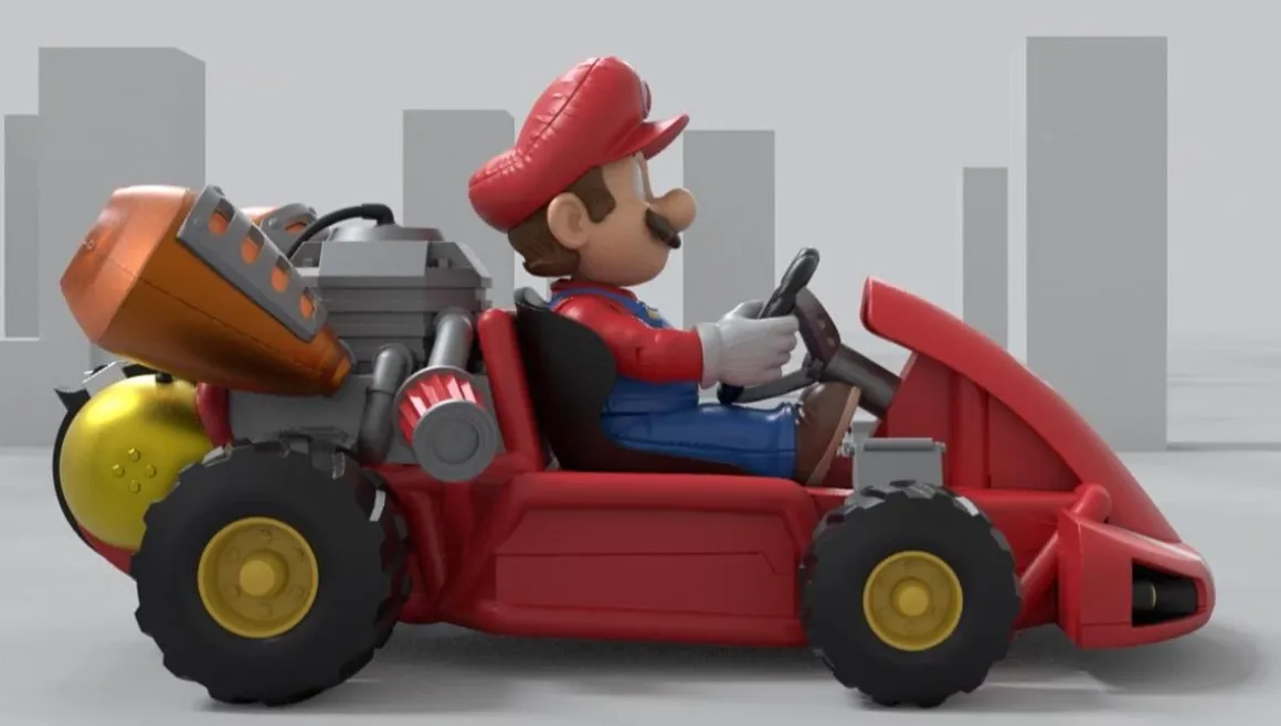 SUPER MARIO MOVIE SUPER MARIO RUMBLE RC