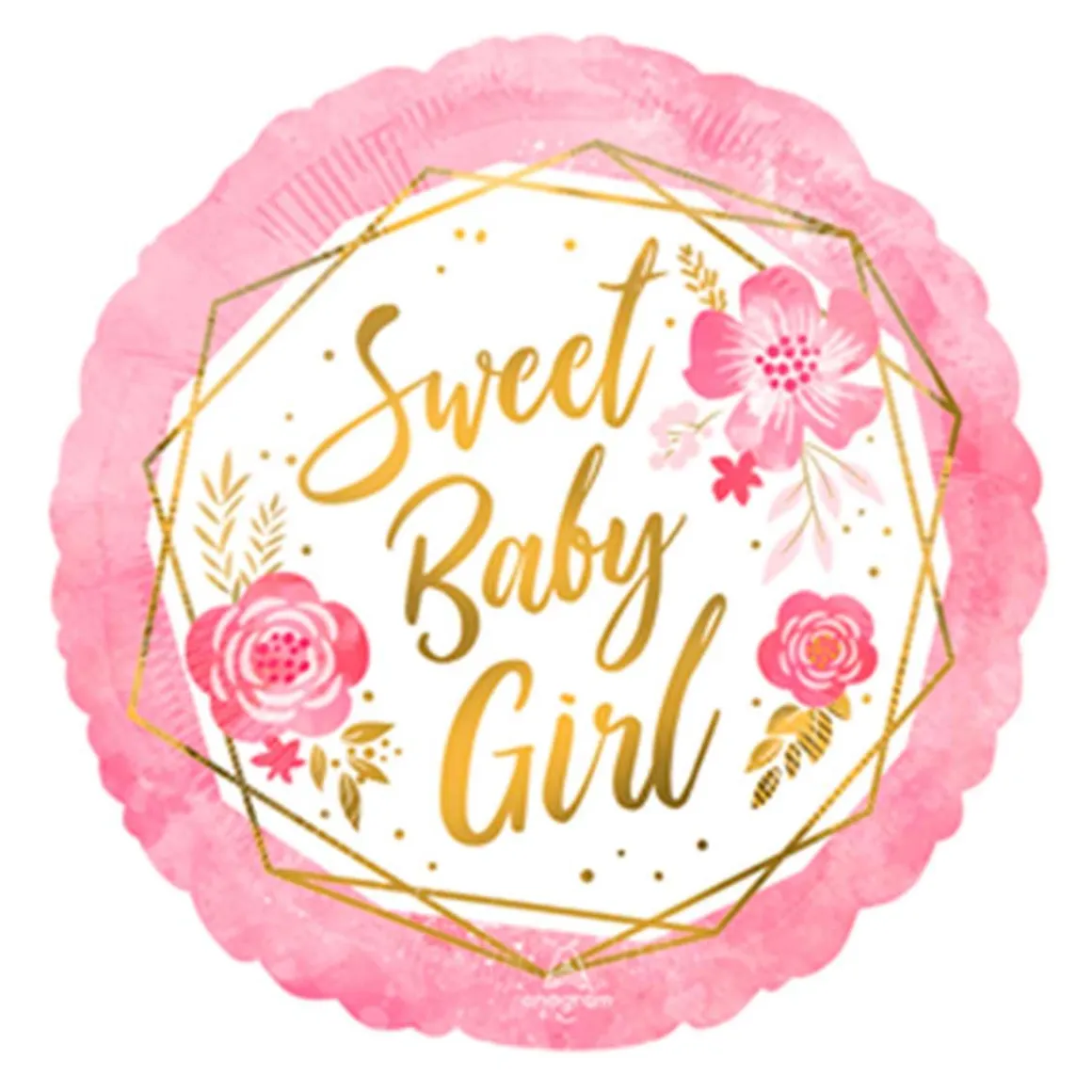 SWEET BABY GIRL VAALEANPUNAINEN FOLIOPALLO