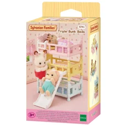 SYLVANIAN FAMILIES KOLMOISKERROSSÄNKY LIUKUMÄELLÄ