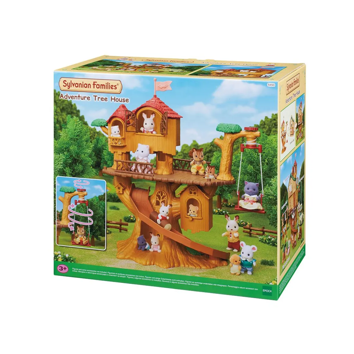 SYLVANIAN FAMILIES 5450 ELÄMYSPUUMAJA