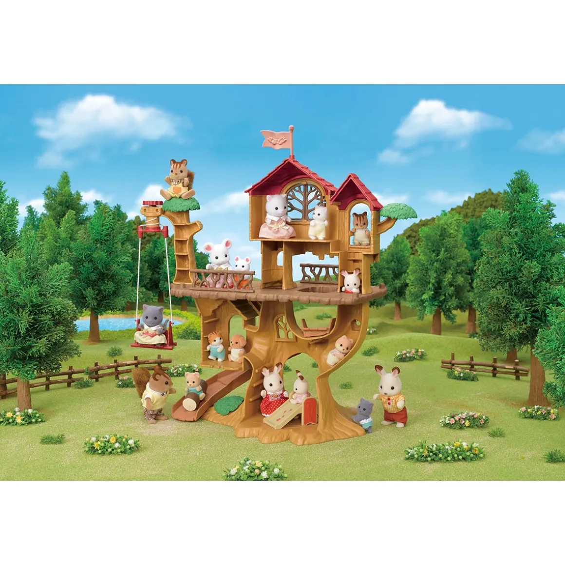 SYLVANIAN FAMILIES 5450 ELÄMYSPUUMAJA