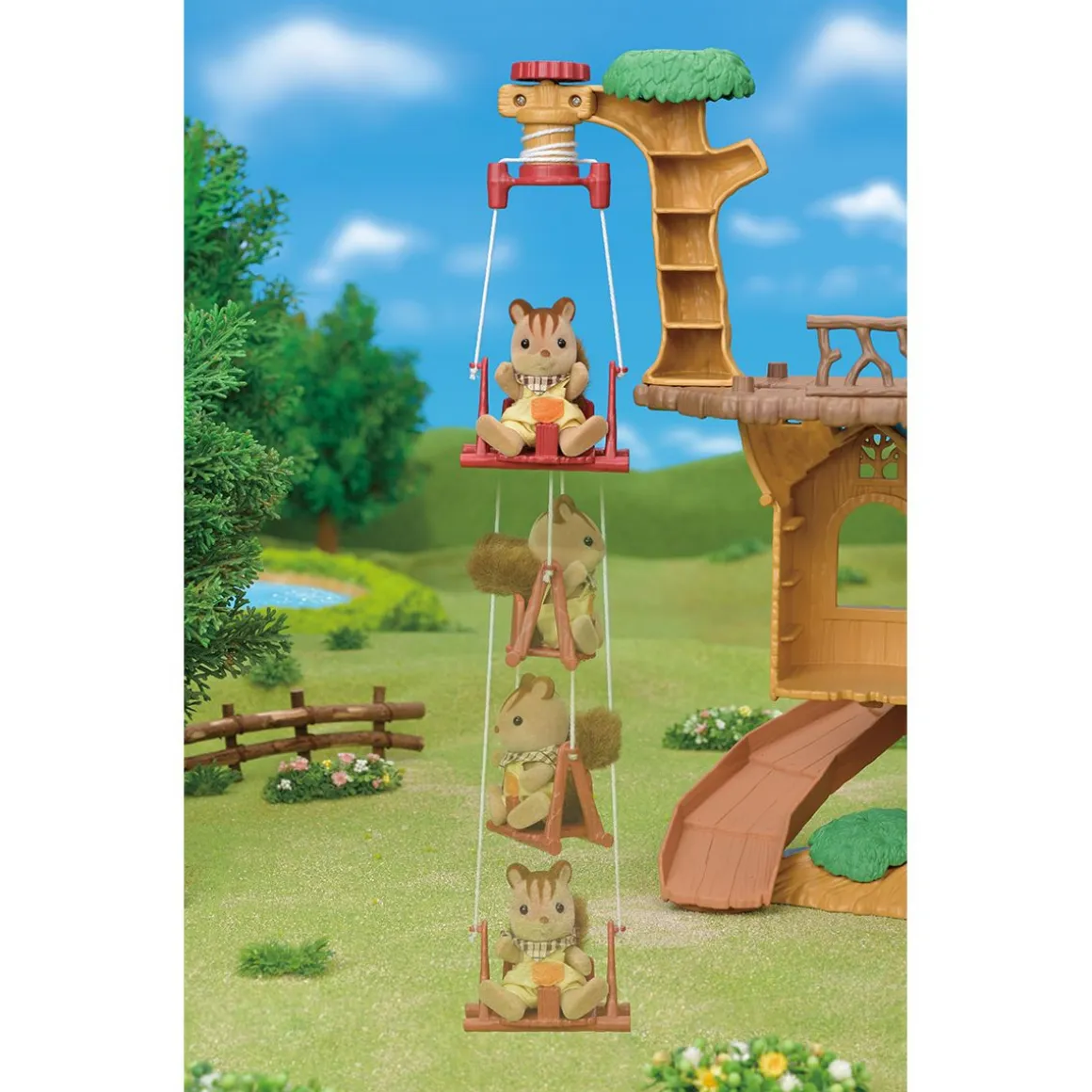 SYLVANIAN FAMILIES 5450 ELÄMYSPUUMAJA