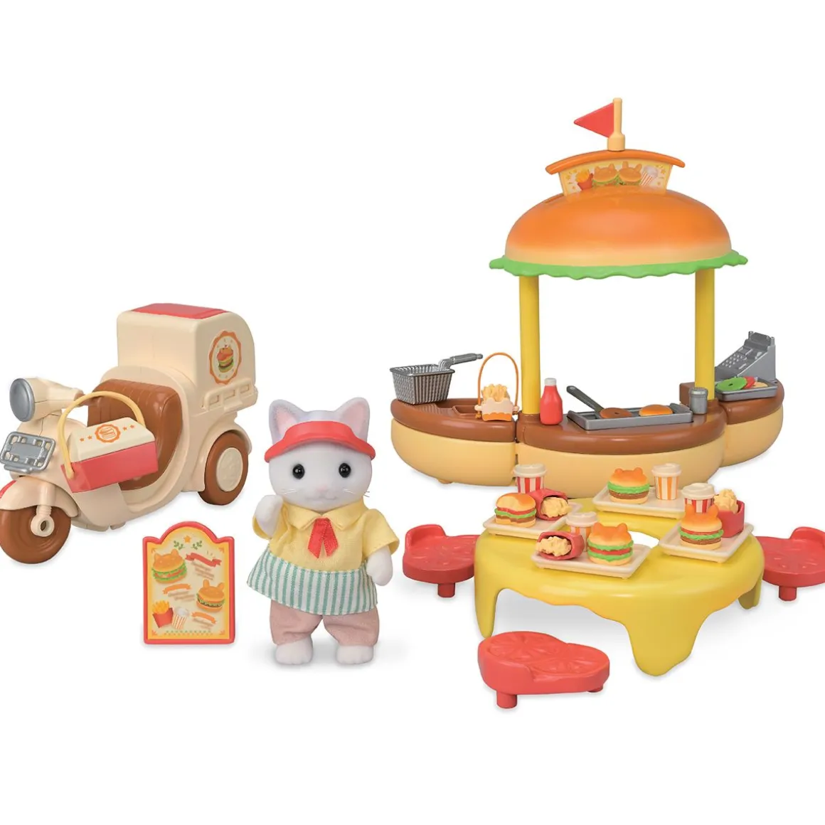 SYLVANIAN FAMILIES HAMPURILAISKIOSKI
