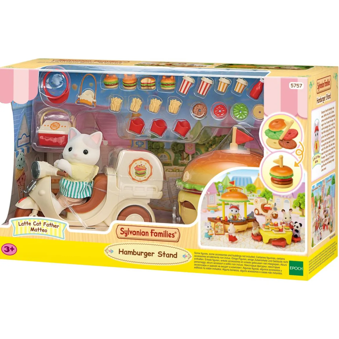SYLVANIAN FAMILIES HAMPURILAISKIOSKI