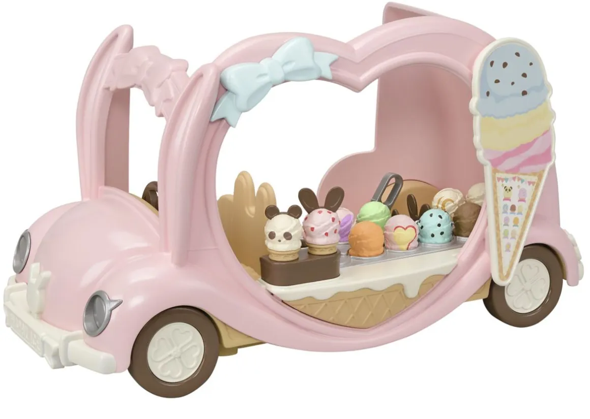 SYLVANIAN FAMILIES JÄÄTELÖAUTO