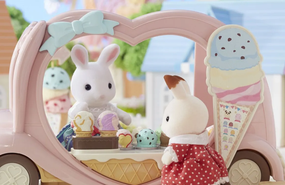 SYLVANIAN FAMILIES JÄÄTELÖAUTO