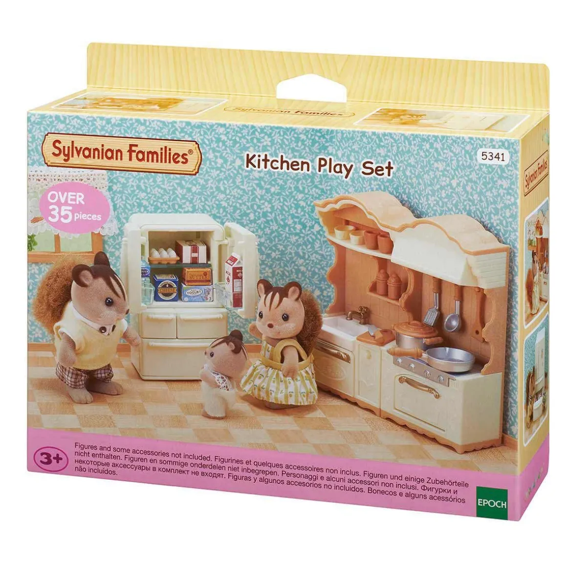 SYLVANIAN FAMILIES MAALAISTALON KEITTIÖ JÄÄKAAPILLA