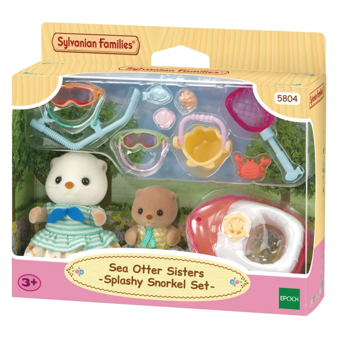 SYLVANIAN FAMILIES 5804 MERISAUKOT SNORKLAAMASSA