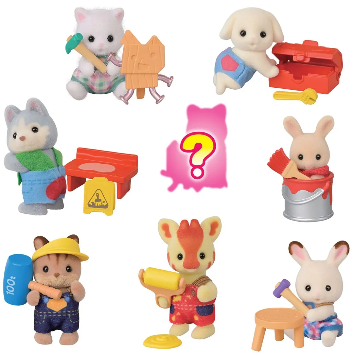 SYLVANIAN FAMILIES 5838 RAKENTAJAT -SARJA