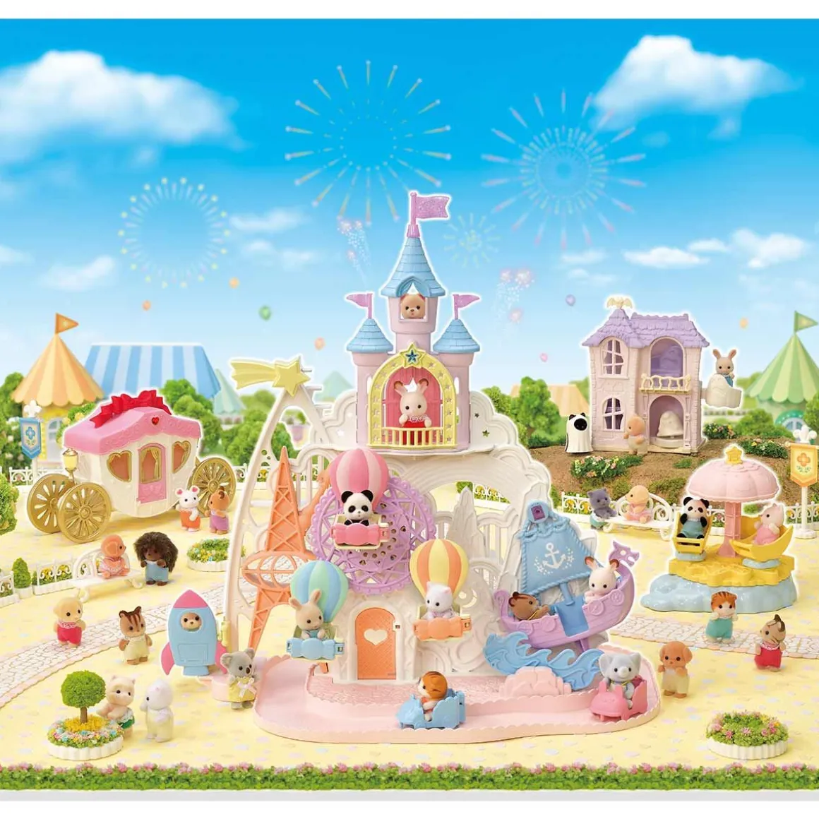 SYLVANIAN FAMILIES VAUVOJEN HUVIPUISTO