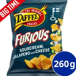 TAFFEL FURIOUS MAUSTETTU SIPSI 260 G