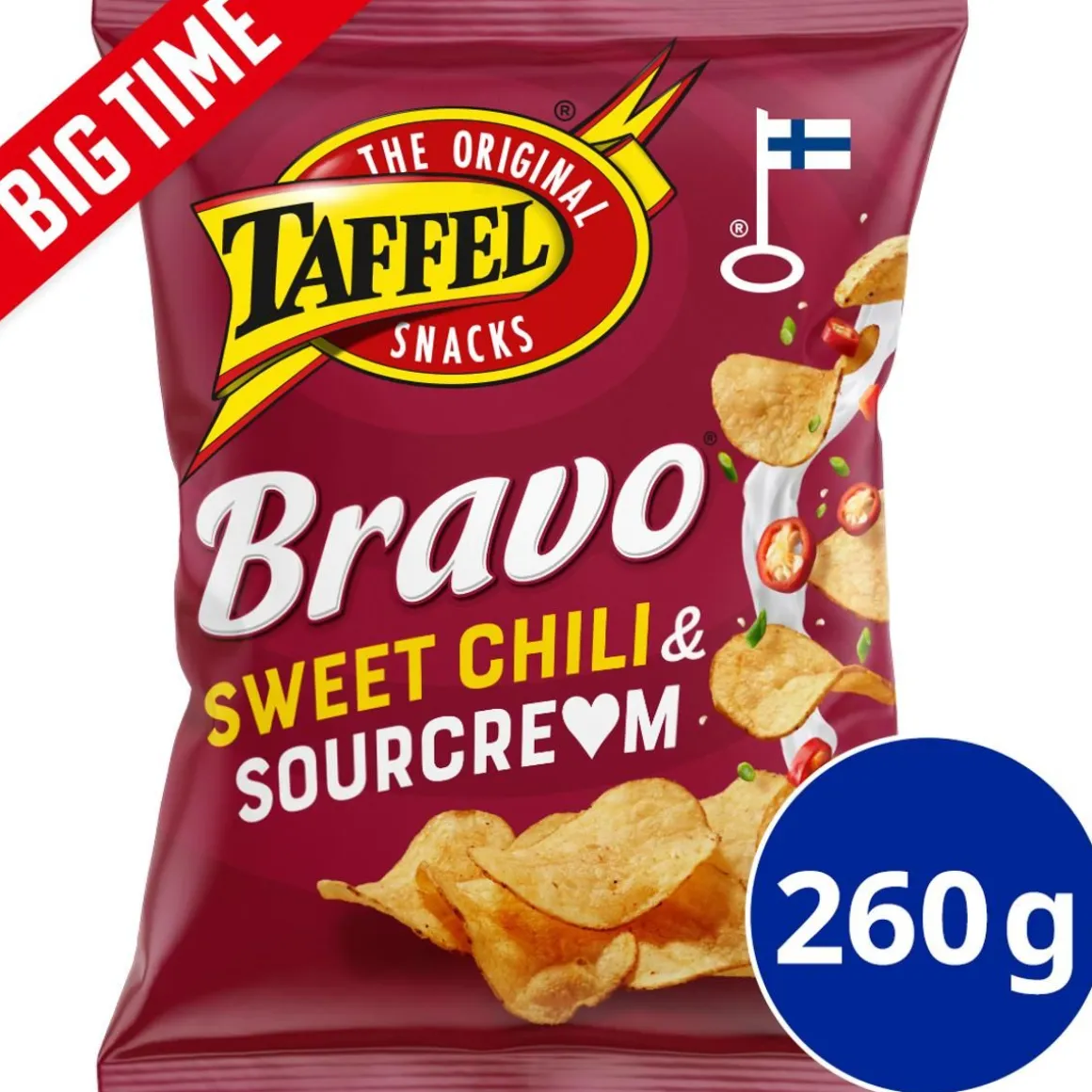 TAFFEL BRAVO MAUSTETTU SIPSI 260 G