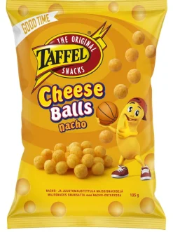 TAFFEL CHEESE BALLS NACHO  105 G