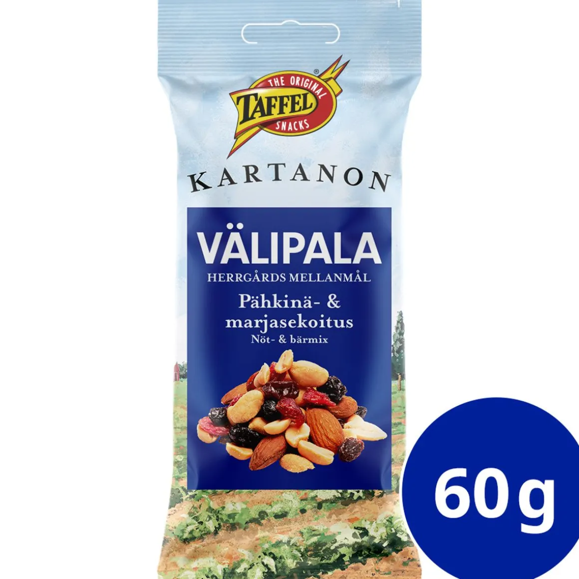 TAFFEL KARTANON PÄHK&MARJA 60 G