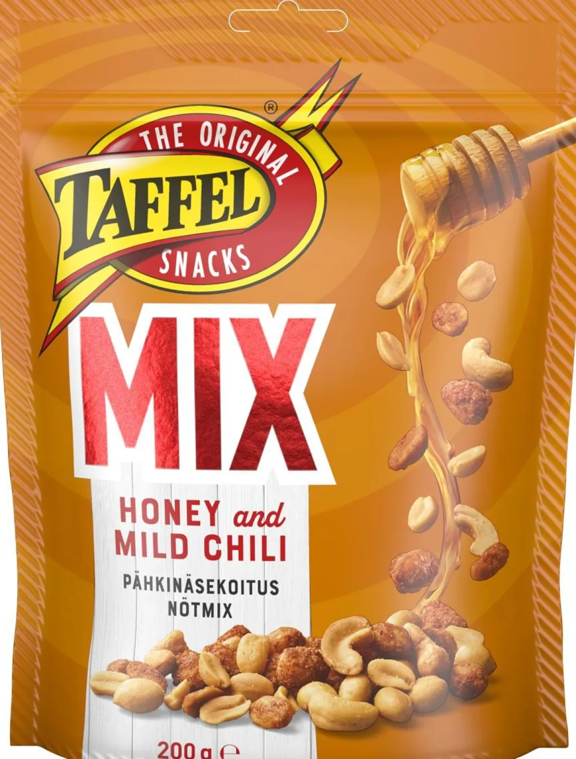 TAFFEL MIX HONEY & MILD CHILI 200 G