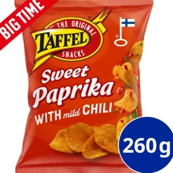 TAFFEL SWEET PAPRIKA MAUSTETTU SIPSI 260 G