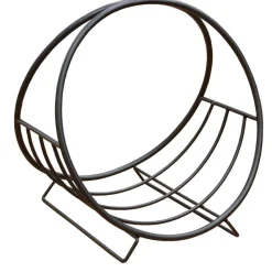 TAKKAPUUTELINE MUSTA METALLIA 50CM