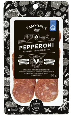 TAMMINEN ILMAKUIVATTU PEPPERONI NAUDANPAISTI 80 G