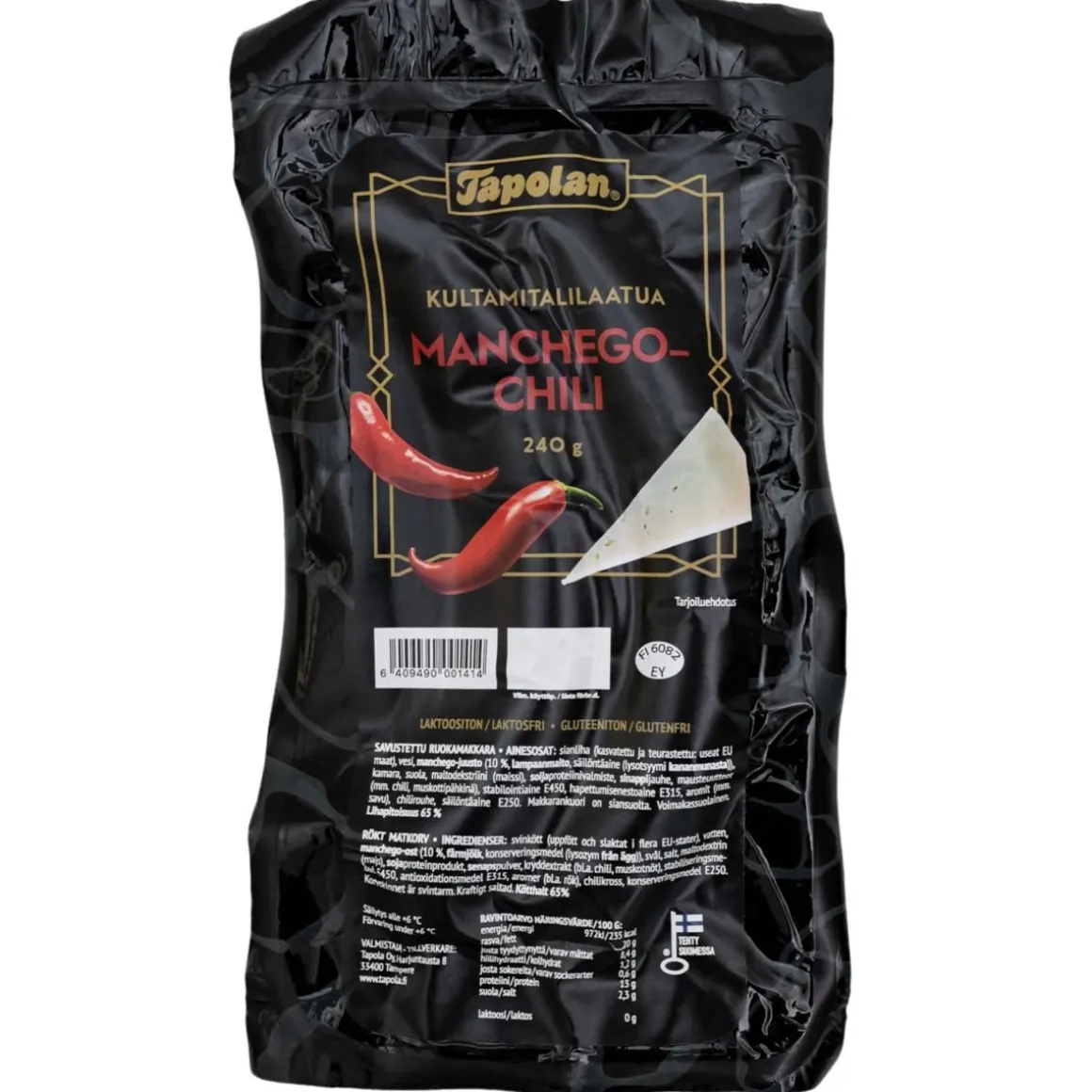 TAPOLA GRILLIMAKKARA MANCHEGO-CHILI 240 G
