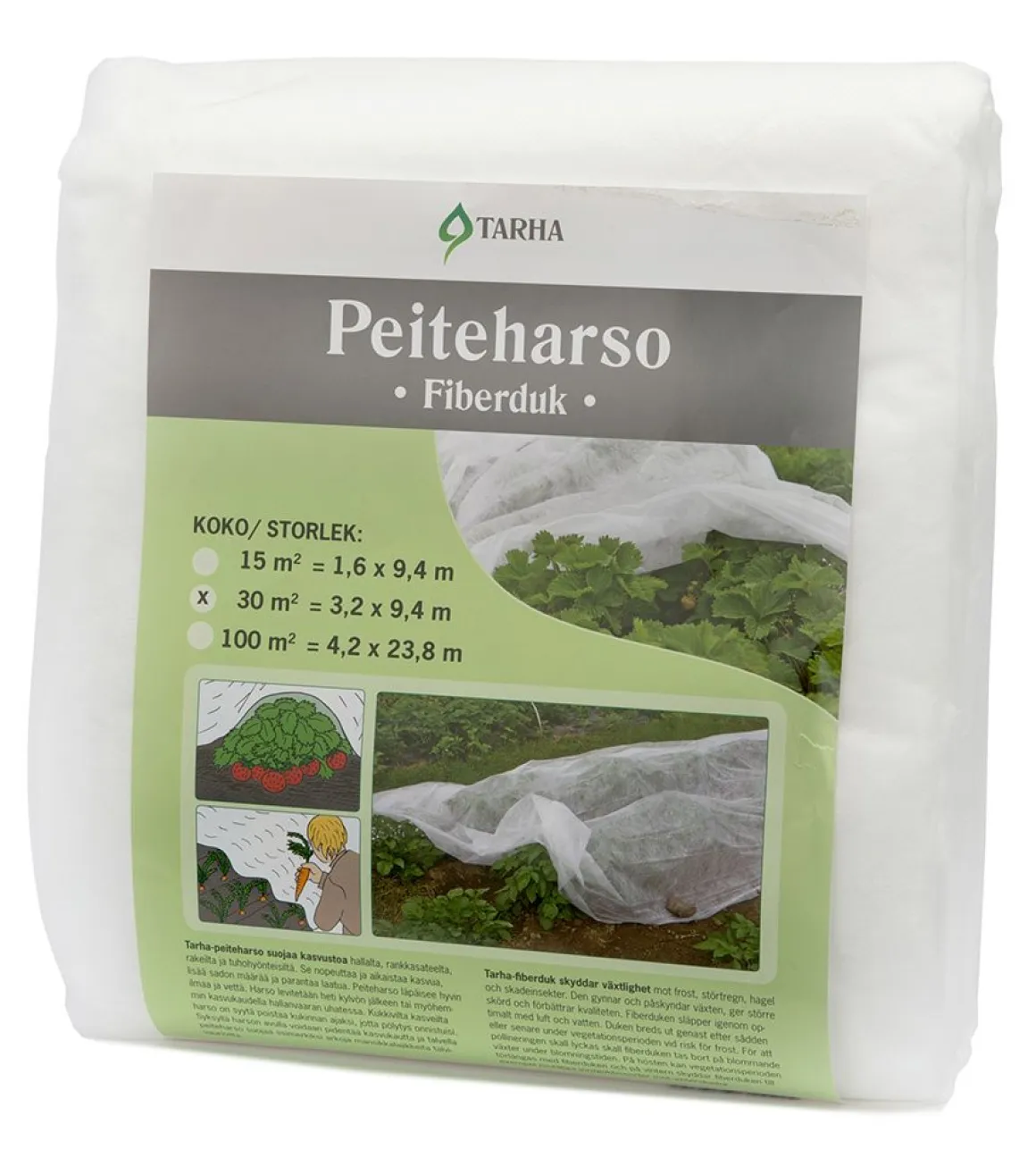 TARHA PEITEHARSO 30 M2, 3,2 X 9,40 M