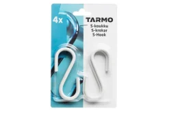 TARMO S-KOUKKU TERÄS 4 KPL VALKOINEN