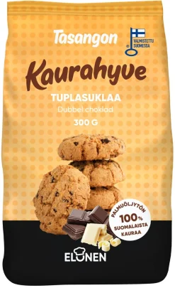 TASANGON TUPLASUKLAA PIKKULEIPÄ 100% KAURA 300 G