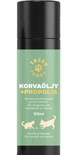 TASSU KORVAÖLJY + PROPOLIS  50 ML