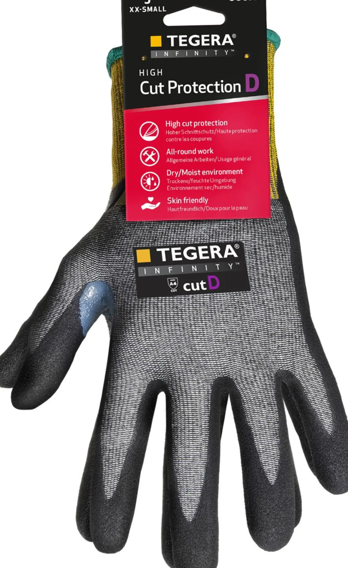 TEGERA 8807R INFINITY SYNTEETTINEN KÄSINE KOKO 9