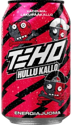 TEHO ENERGIAJUOMA HULLU KALLO TLK 330 ML