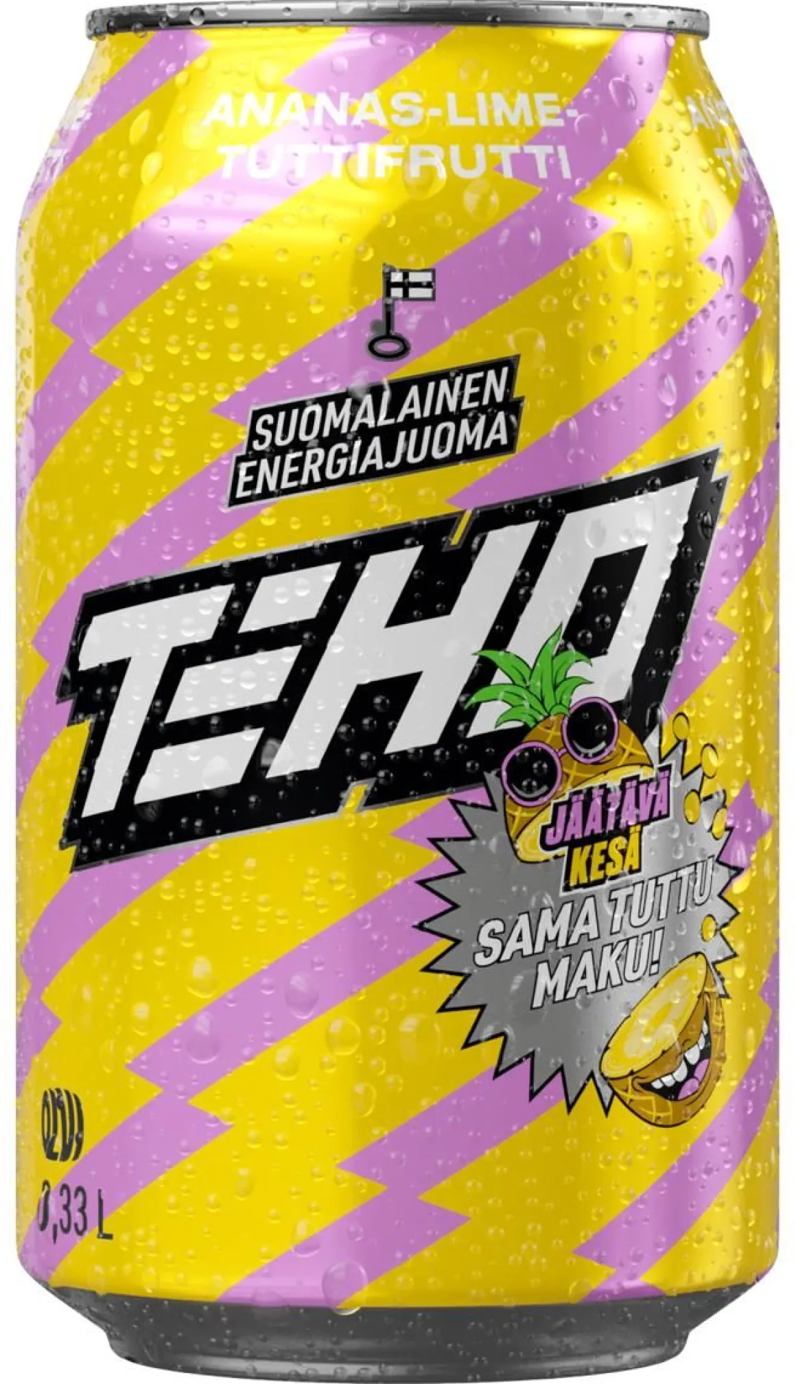TEHO ENERGIAJUOMA JÄÄTÄVÄ KESÄ TLK 330 ML