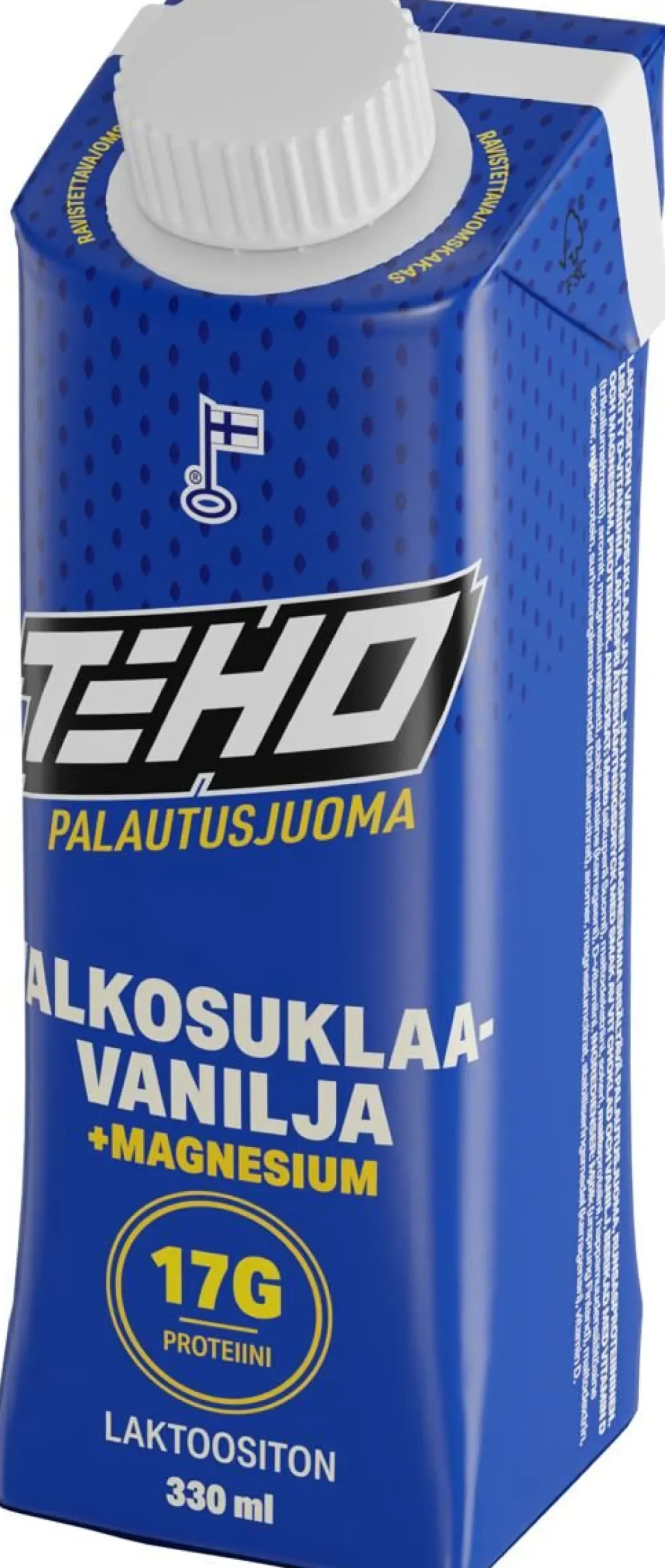 TEHO PALAUTUSJUOMA VALKOSUKLAA-VANILJA + MAGNESIUM 330
