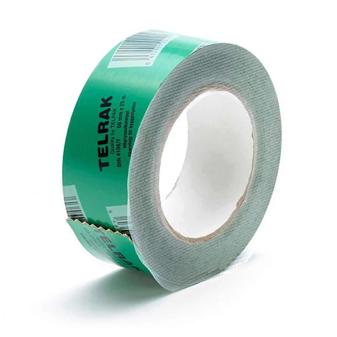 TELPAK HÖYRYNSULKUTEIPPI 50MM X25M VIHREÄ DIN-HYVÄKSYTTY