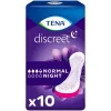 TENA DISCREET NORMAL NIGHT 10KPL 10 KPL