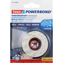 TESA KAKSIPUOLINEN TEIPPI PEILI 1,5MX19MM