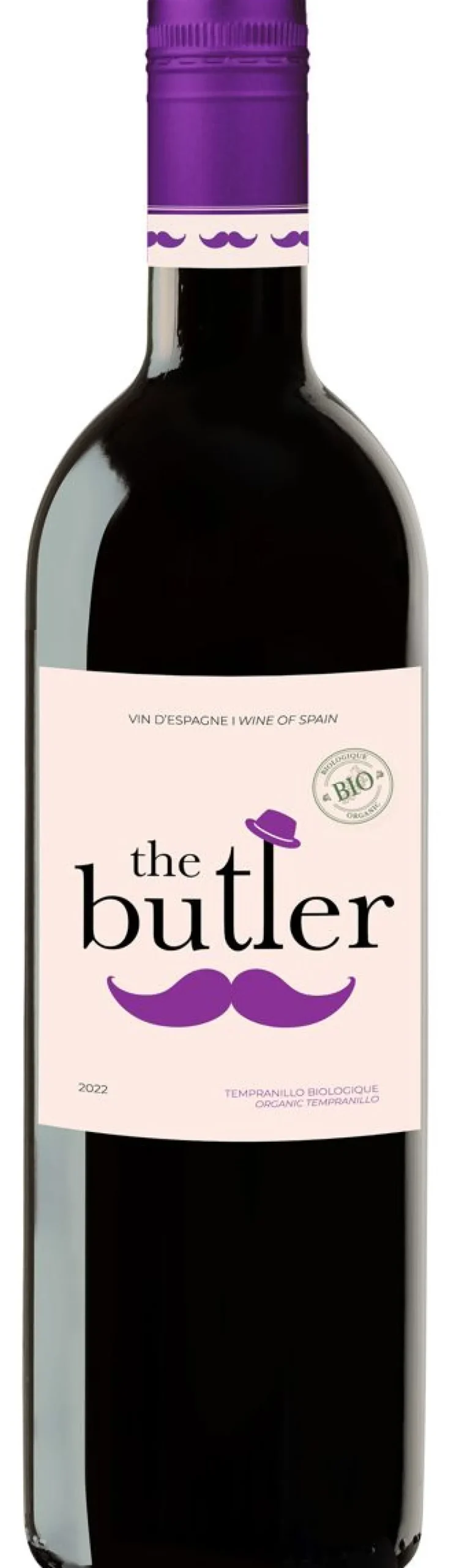 THE BUTLER ORGANIC TEMPRANILLO 8% KLP 750 ML