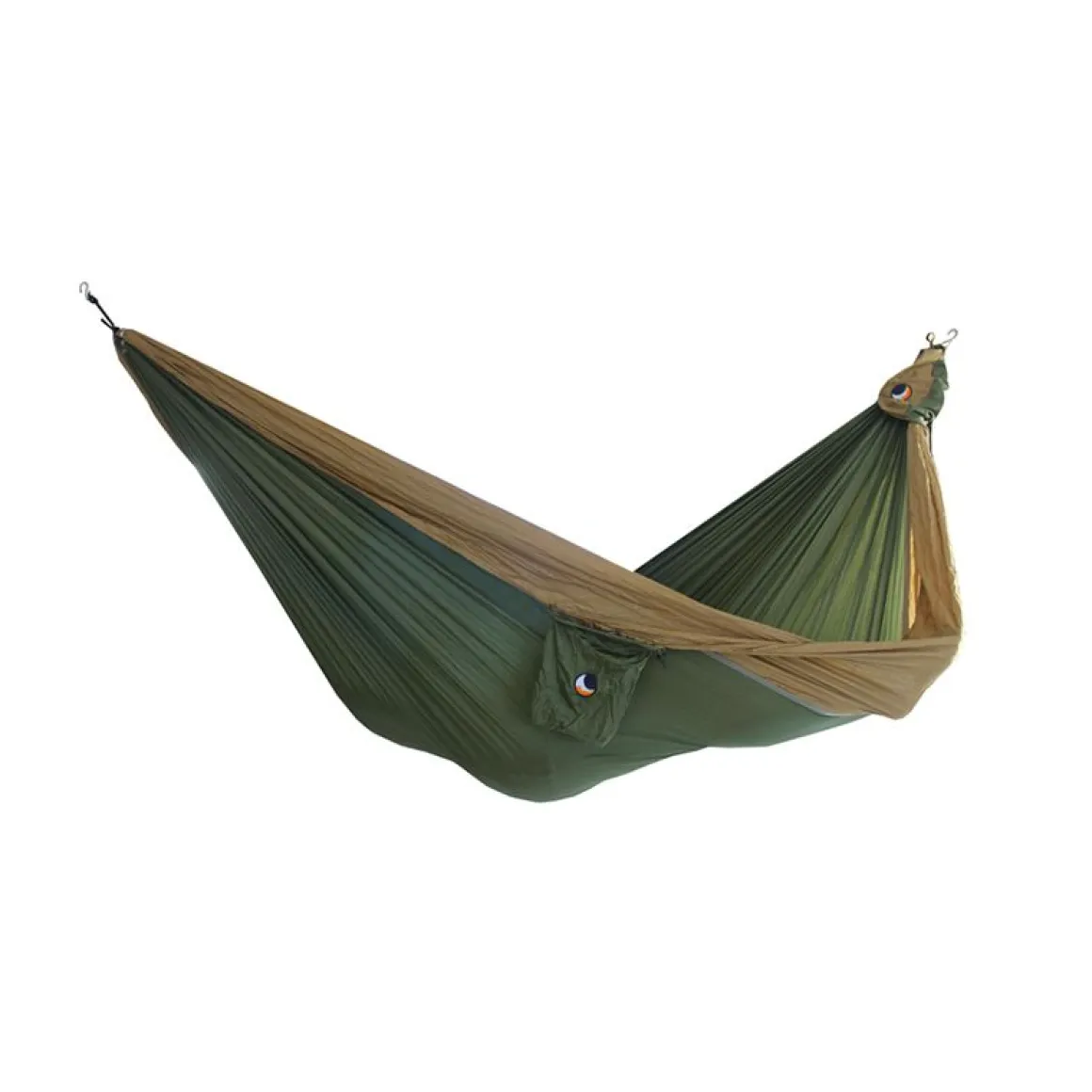 TICKET TO THE MOON KING SIZE MOONHAMMOCK RIIPPUMATTO ARMYGR/BROWN
