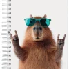 TIME/SYSTEM KOULUKALENTERI COOL ANIMALS 18KK KABYBARA