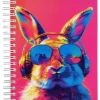 TIME/SYSTEM KOULUKALENTERI COOL ANIMALS 18KK VÄRIKÄS PUPU