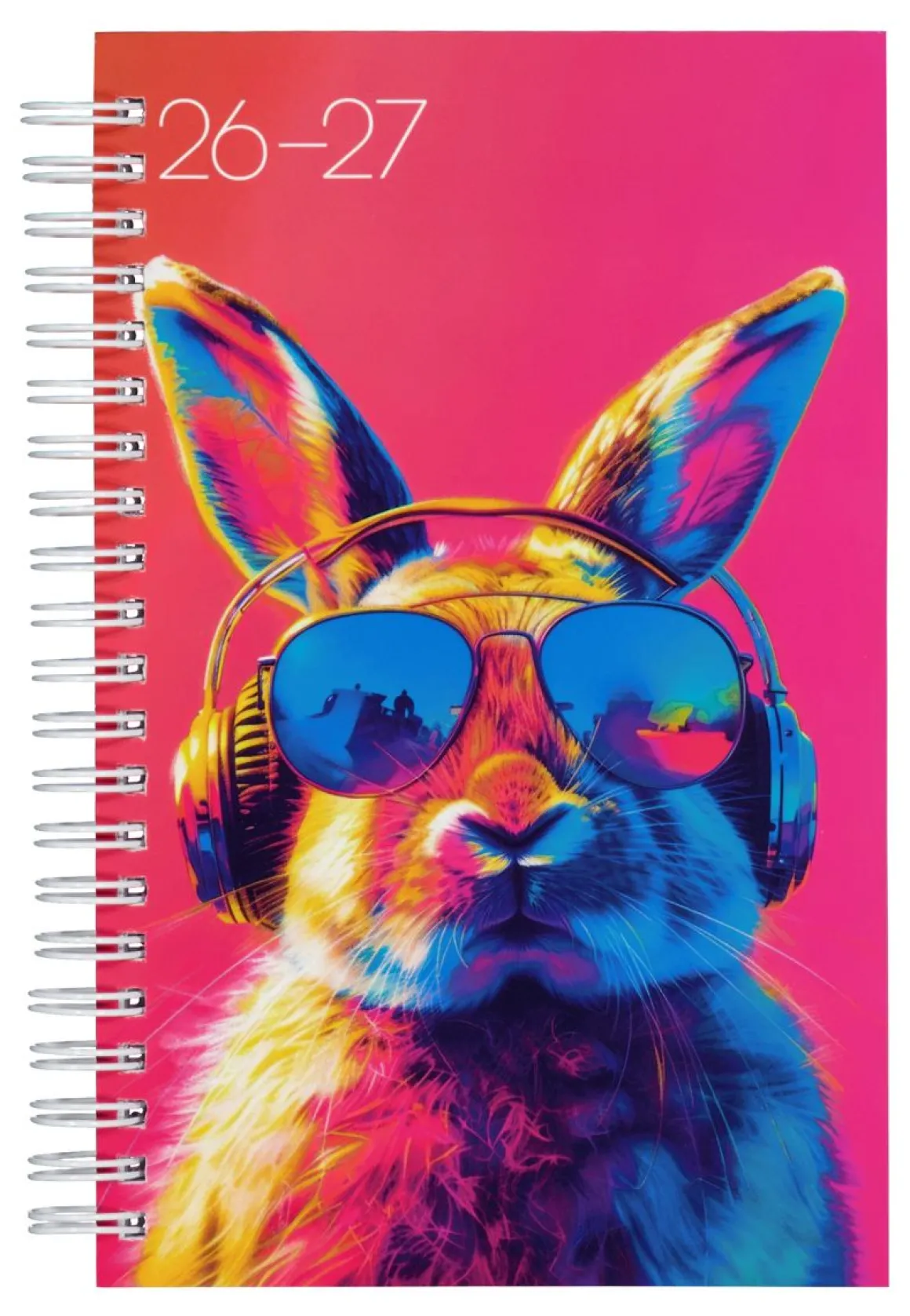 TIME/SYSTEM KOULUKALENTERI COOL ANIMALS 18KK VÄRIKÄS PUPU