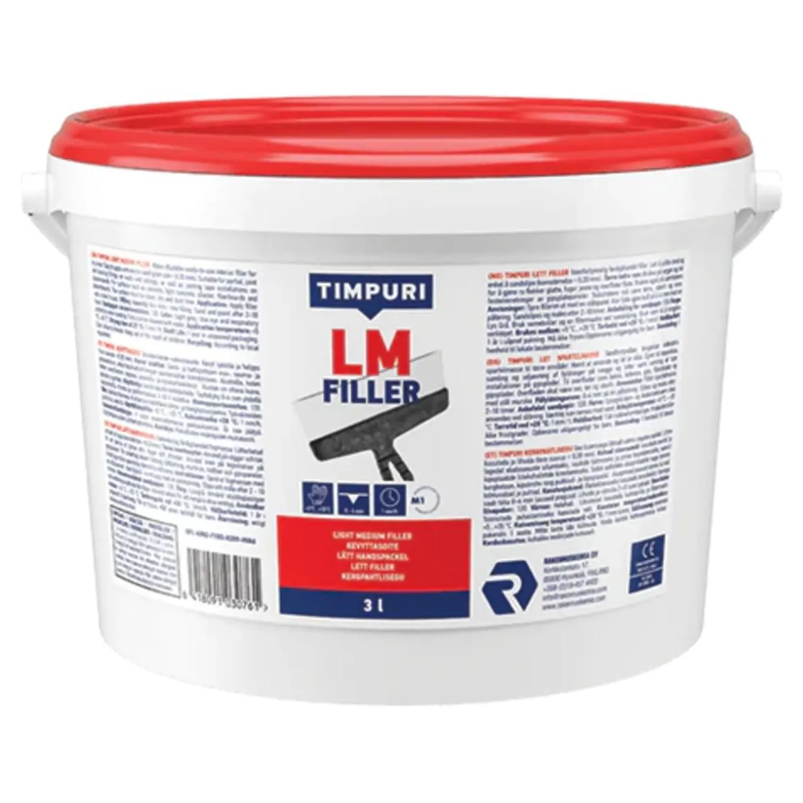 TIMPURI FILLER LM KEVYTTASOITE HARMAA 3 L