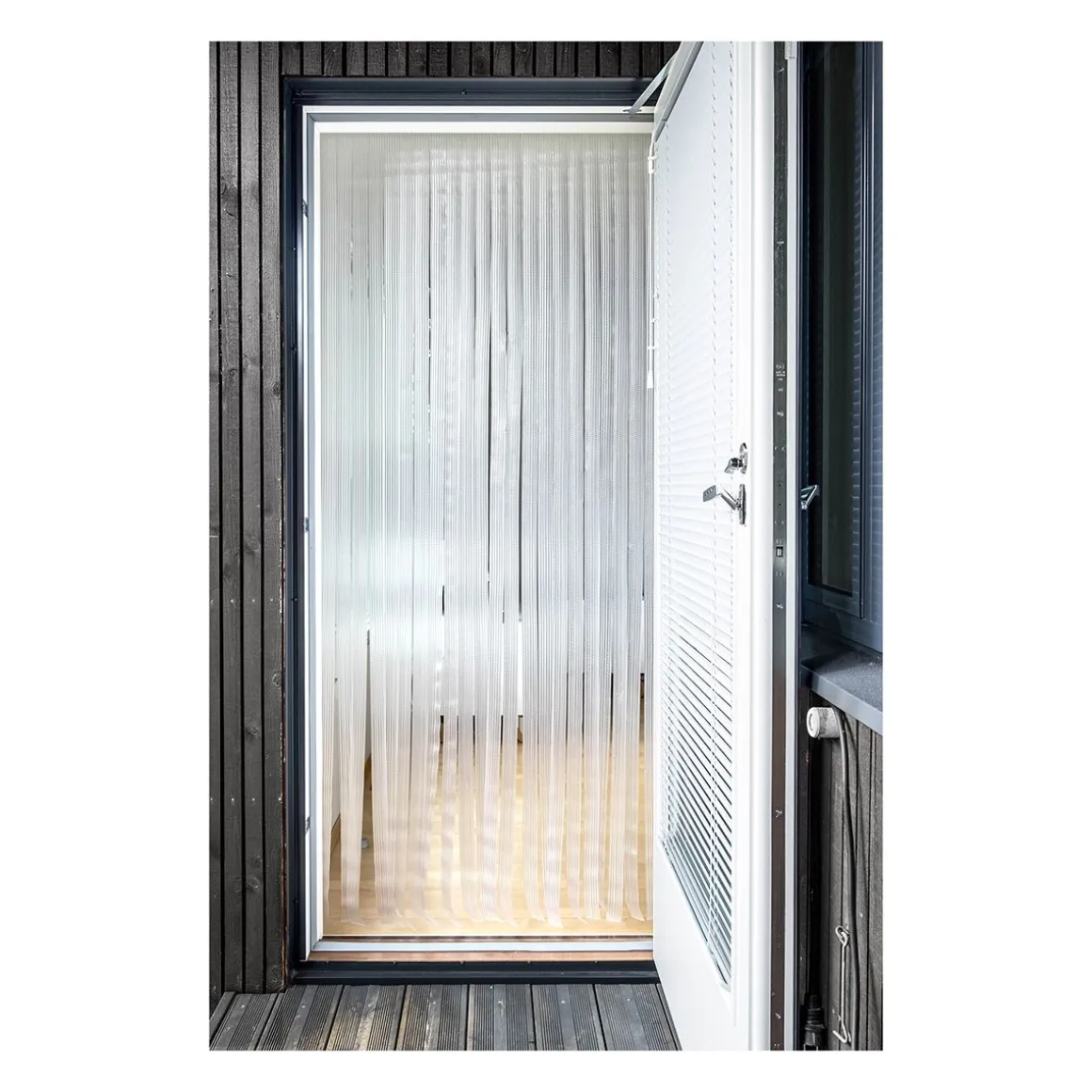 ÖTÖKKÄ LUXUS OVIVERHO 92 X 210 CM VALKOINEN