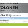 TOLONEN E-EPA 500 MG  40 KPL