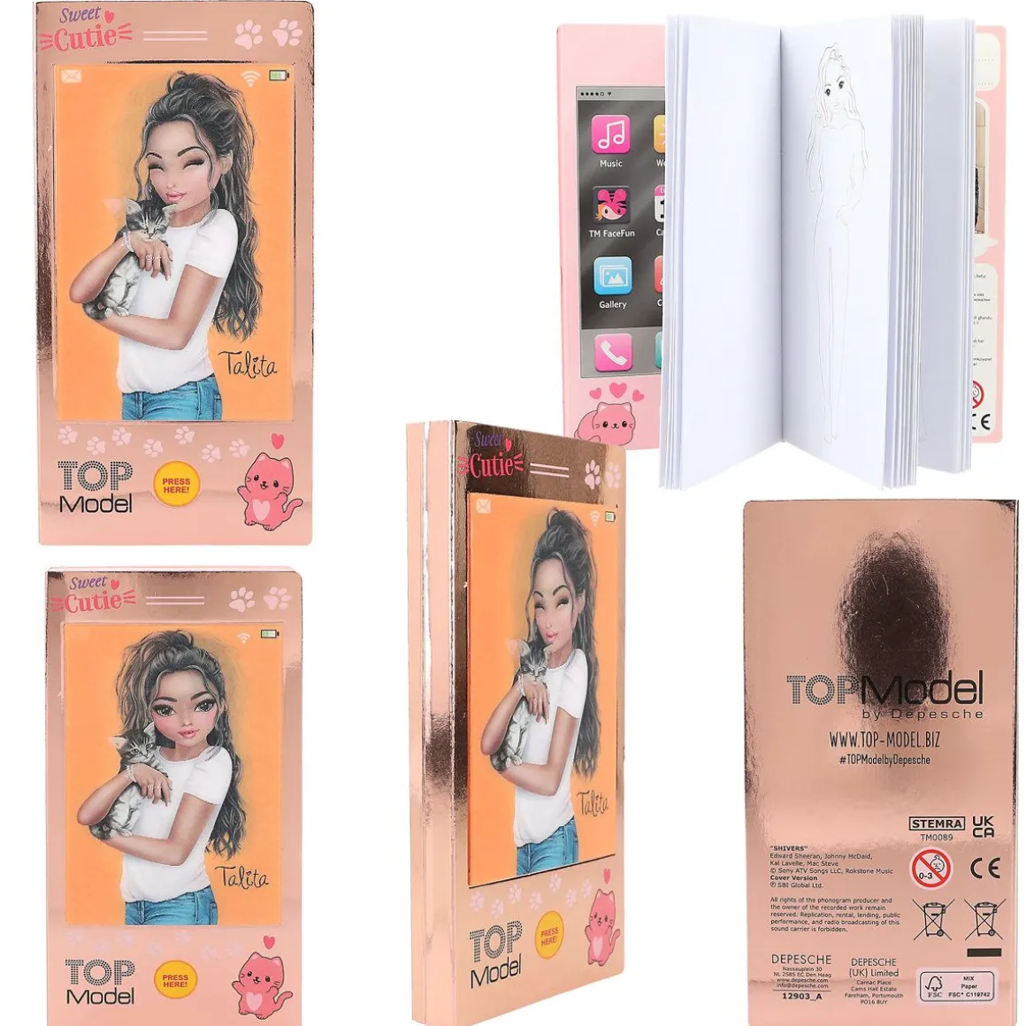 TOPMODEL SOIVA 3D TASKUVÄRITYSKIRJA