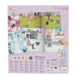 TOPMODEL TOPMODEL STICKERWORLD KITTY AND DOGGY