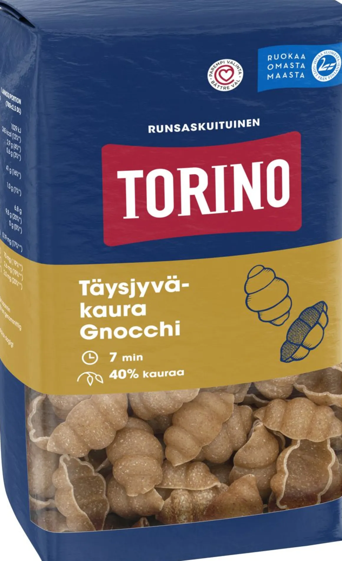 TORINO TÄYSJYVÄKAURA GNOCCHI 400 G