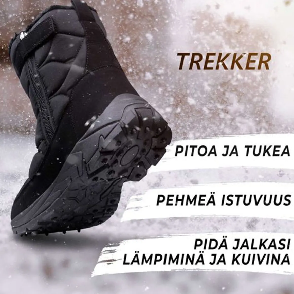 TREKKER NASTAKENGÄT LÄMPÖSAAPAS 45
