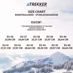TREKKER NASTAKENGÄT LÄMPÖSAAPAS 45